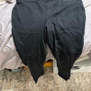 Dkny Black Sweatpants Relaxed Fit Joggers